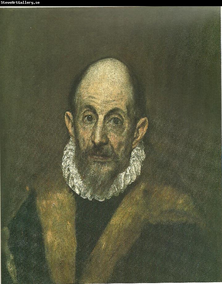 El Greco self-portrait